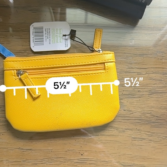 New Safe Keeper RFID Coin Purse with key ring - Picture 6 of 7